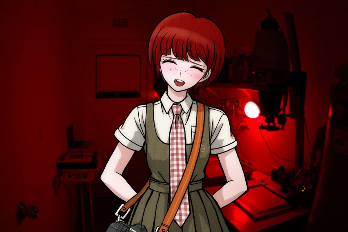 “ I've been going through some of last year's photos, and. . . 

. . . jeez, all the girls are so pretty— ”