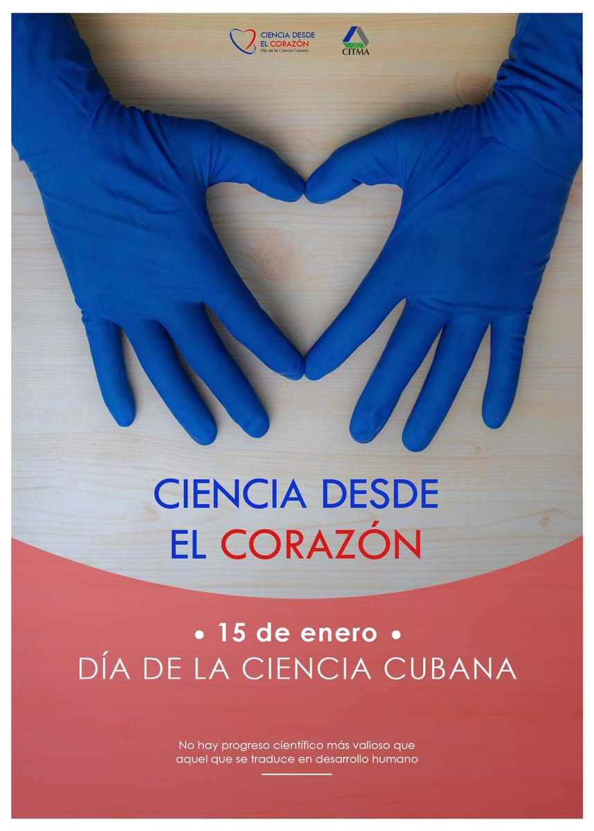 Dia de la ciencia cubana #CubaViveYAvanza #CubaEsCiencia @MINSAPCuba @japortalmiranda @PardoRegla @GeoPAlvarez @SaludProvincial @YagenPomares @YanetPrezCruz2