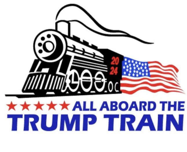 Bytorsmom's tweet photo. The Sunday night Trump Train is at the station.
All aboard. Drop your Handle, retweet and Follow back all Patriots🇺🇸🇺🇸❤️❤️🇺🇸🇺🇸 https://t.co/raLEDT9UOd