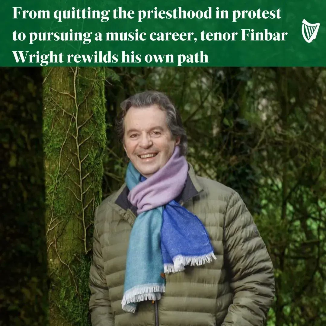 Finbar Wright has always followed his instinct – becoming a priest, leaving the priesthood, speaking out about abuse, leaving the Irish Tenors… and, now, revolutionising his garden. Read more: buff.ly/3kg4Ufj 📸 Daragh Mc Sweeney/Provision