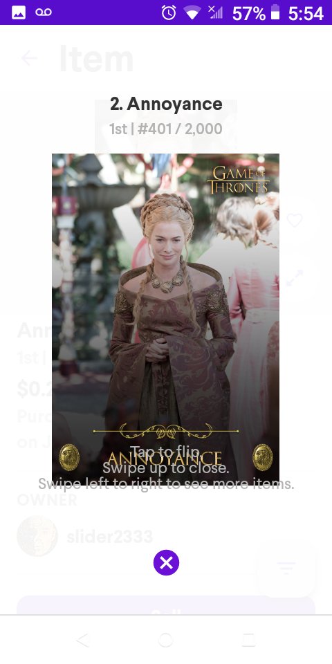 Slider_Nft_Art's tweet photo. #quiddGOTweek @quidd A cupple of pickups in honor of Game of Thrones week. https://t.co/zUbEMVY6sm