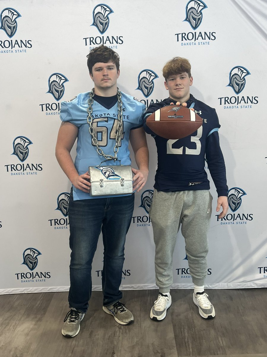 Thank you for the great visit and offer! @DSUFBCoachYost <a href="/CoachSinsabaugh/">Anvil Sinsabaugh</a>