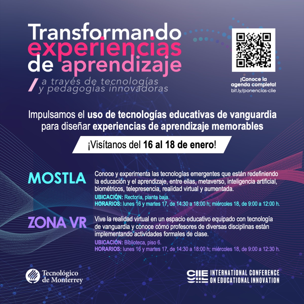 IFEconference's tweet photo. Experimenta tecnologías educativas para diseñar experiencias de aprendizaje memorables. Revisa la agenda de estos eventos en https://t.co/mIRyidnzLn

Descarga el programa del #CIIETec 2023 en https://t.co/im8jvT8CJe https://t.co/ufZcQ0aWNF