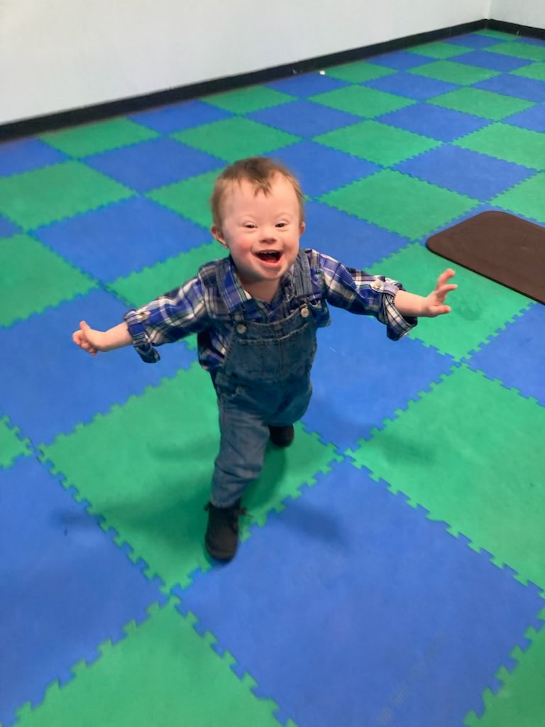 WBTVSteveO's tweet photo. Henry went to a birthday party today. I’m told he had a blast! Look at that face! Pure joy. #AlwaysSmiling #grandson #smiles #DSkid https://t.co/67ZIh2ASlK