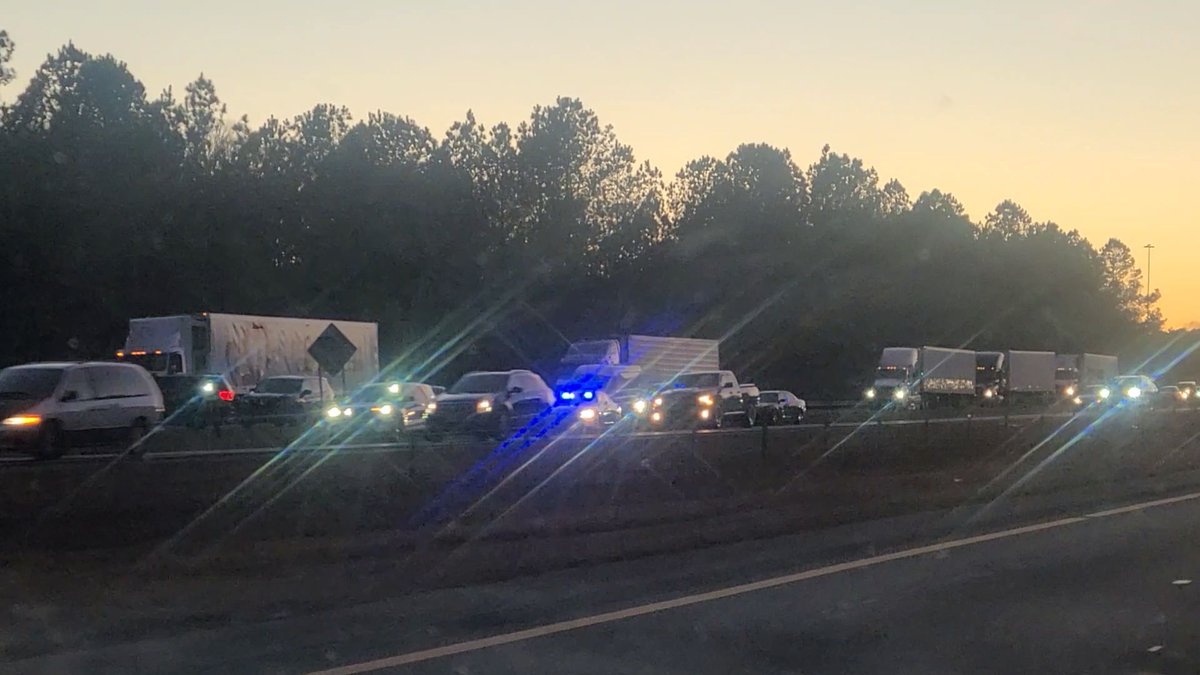 FullyInvMedia's tweet image. The Outer Loop of I-485 from the Hwy 74 Ramp is shutdown due to an accident investigation. A pedestrian was hit and transported by @MecklenburgEMS to Atrium CMC. Entrance Ramp at a standstill. @WCCBCharlotte @wsoctv @wcnc
