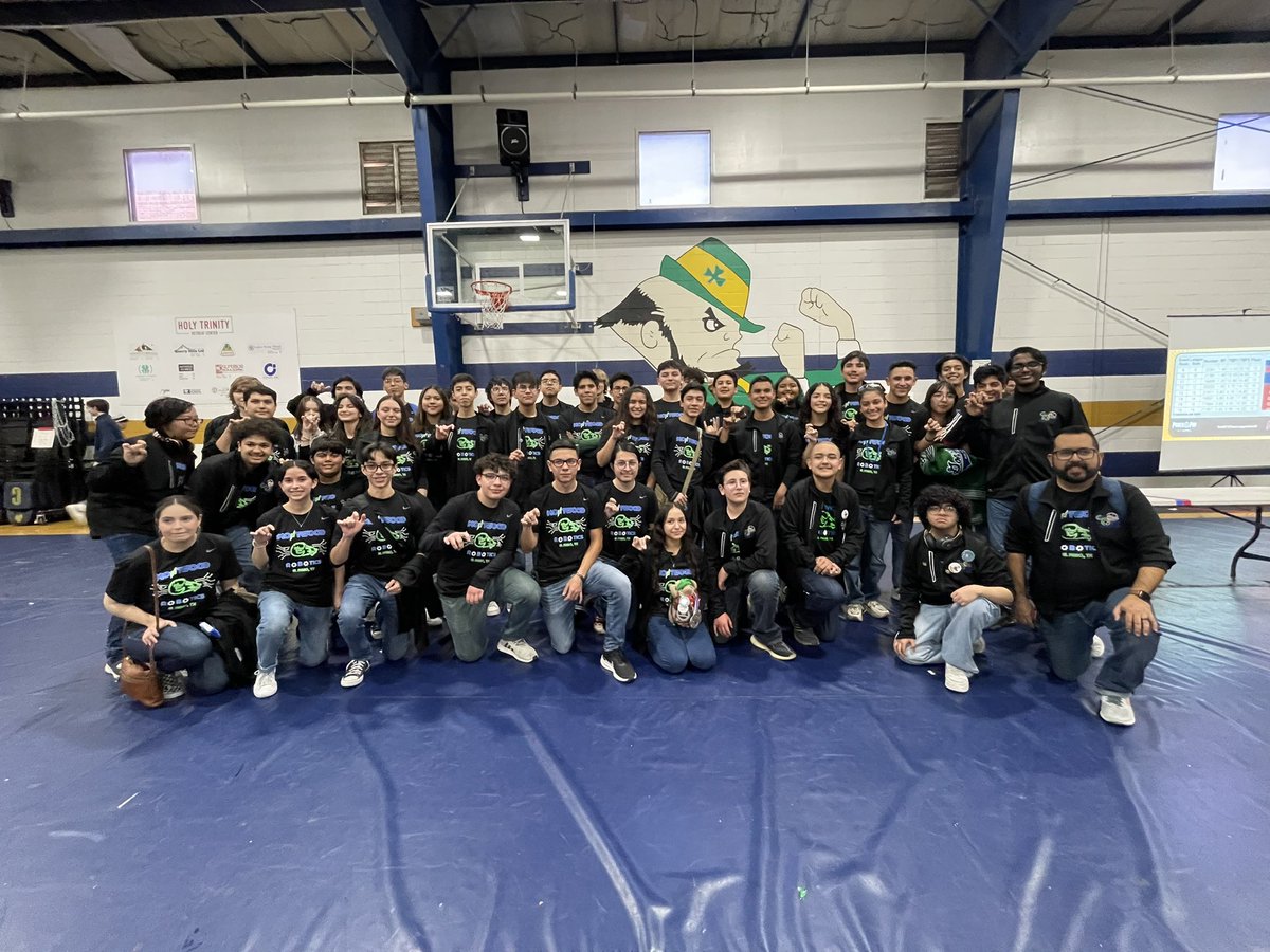 MHSRoboticsEPTX's tweet image. Great day for the MHS robotics team. Rambot went undefeated and Mean Green Machine had the highest score of the day! Ram Jam is proving to everyone that they can rack up some points. Next up is the UTEP Championship #TeamSISD #FIRSTrobotics