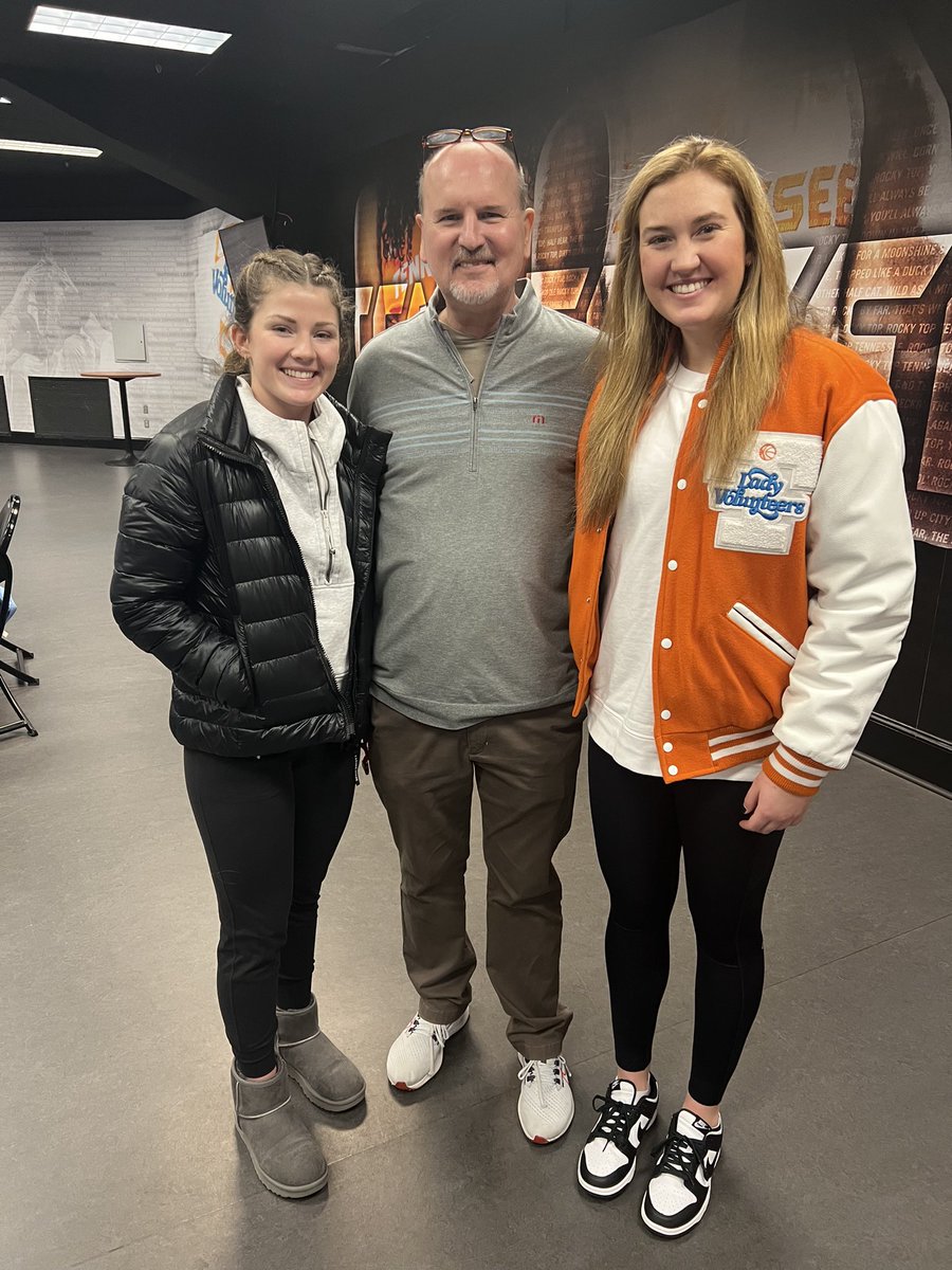 paigesdadj5's tweet photo. Great time watching Lady Vols beat Georgia today! So good to see Tess and Edie! So proud for them!🏀
Thanks for letting us come up and be part of the experience today. Had a blast! https://t.co/ly21EDsjEb