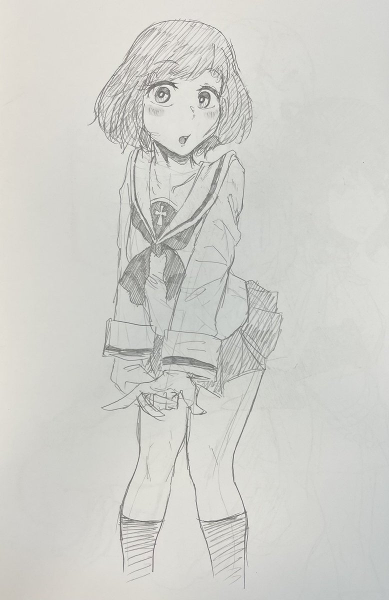 「え？」

#garupan #anime #girlsundpanzer #sketch #pencildrawing