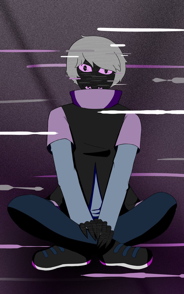 MalakaiLazuli's tweet photo. Had the random urge a couple days ago to draw a VTuber bud. So here's @Instable_One just being a glitchy boi while chilling in the void!
🎨: Me
#instableart https://t.co/51FRpyPhkY