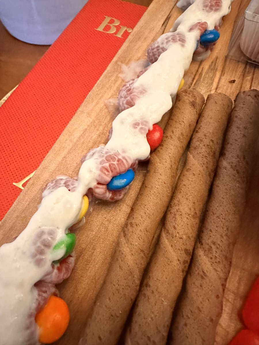 Really appreciate the “charcuterie board” my friend’s 8 yr old put together.