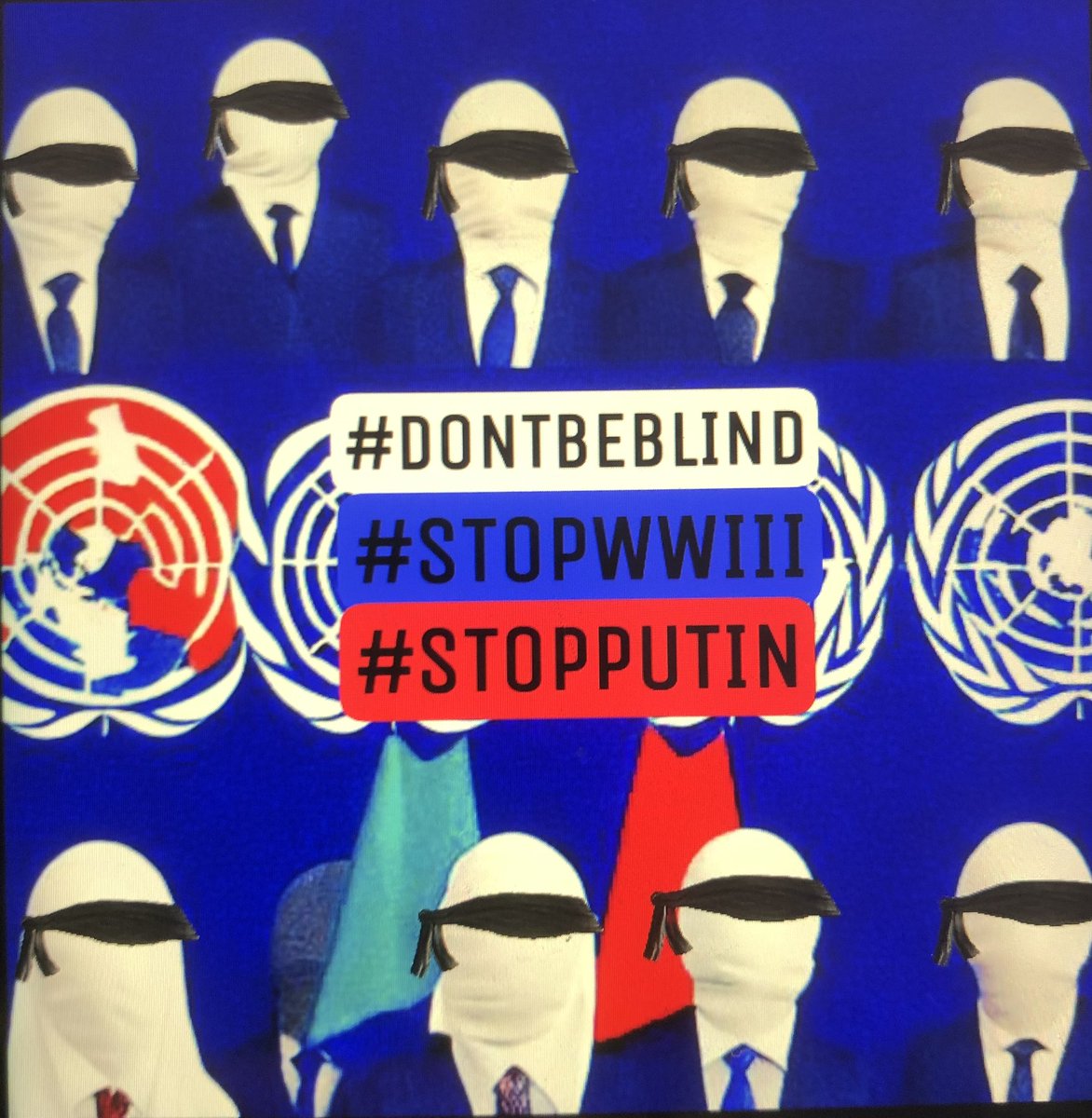 horuzin's tweet photo. ⚪️#DONTBEBLIND
🔵#STOPWWIII
🔴#STOPPUTIN 

🔵@UN #UNSC @EU_Commission 
🟡#StandWithUkraine @ZelenskyyUa https://t.co/9BDesbOeK9