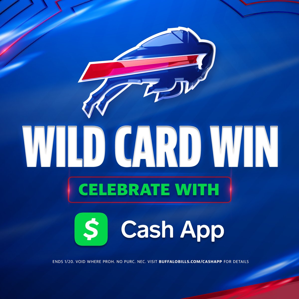 We're celebrating the win with our friends at <a href="/CashApp/">Cash App</a> and want to bring #BillsMafia in on the fun!

Tweet #PICKINGUPTHEBILLSSWEEPS with your $cashtag for a chance to win $100 immediately.