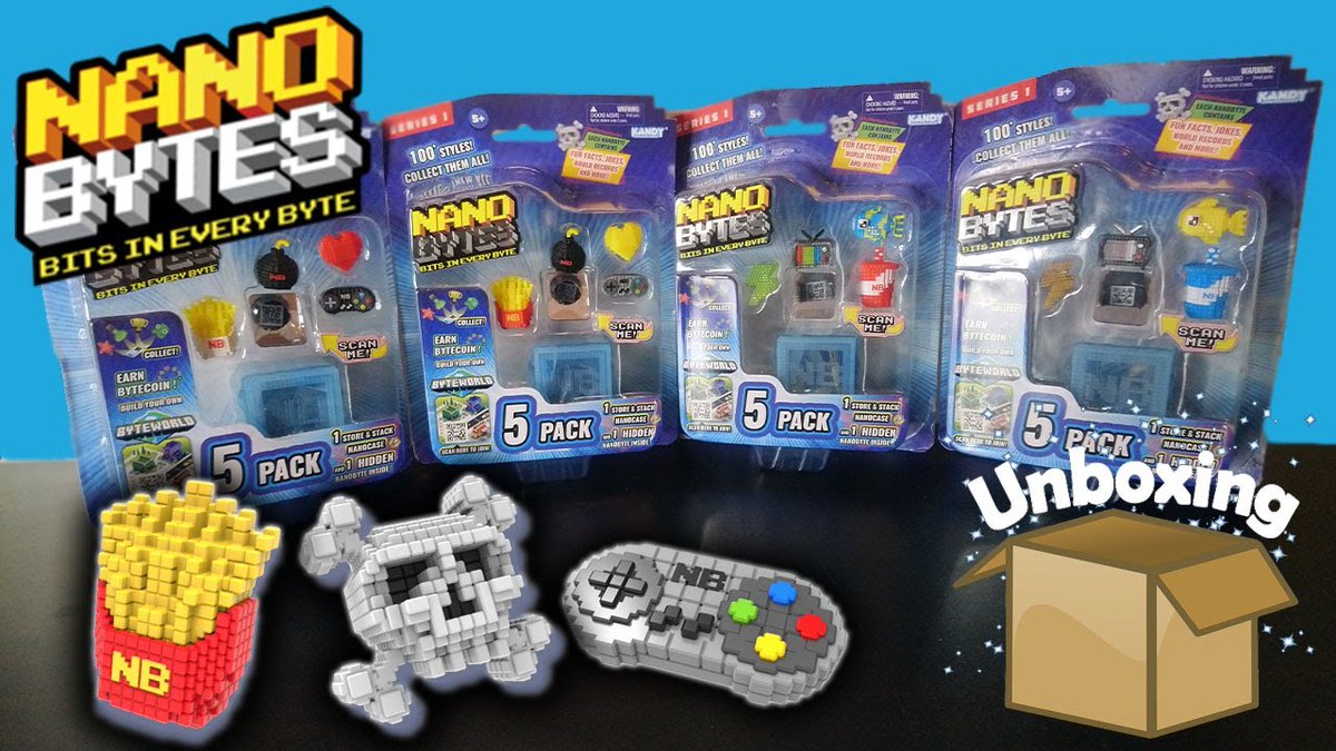 MogAnarchy's tweet photo. It's #NanoBytes, the awesome 8-bit style food, snacks, gaming iconography and everyday objects, which are not only cool collectables, but they can also be scanned into the #ByteWorld app to expand your world!

https://t.co/xNJtxZAufT https://t.co/Jf5YV4Nyvy