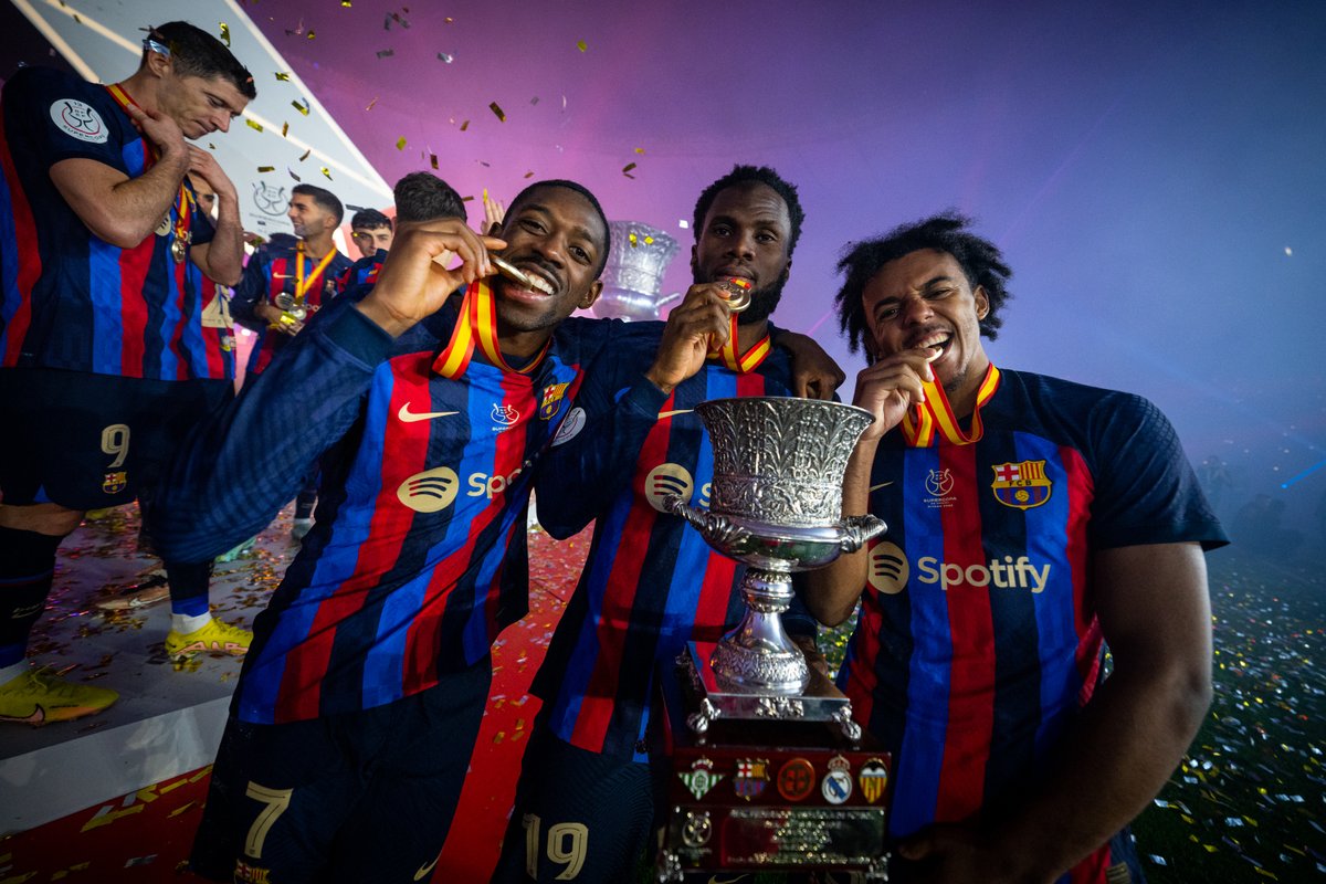 FCBarcelona's tweet photo. It's real https://t.co/a3DVuHxttu