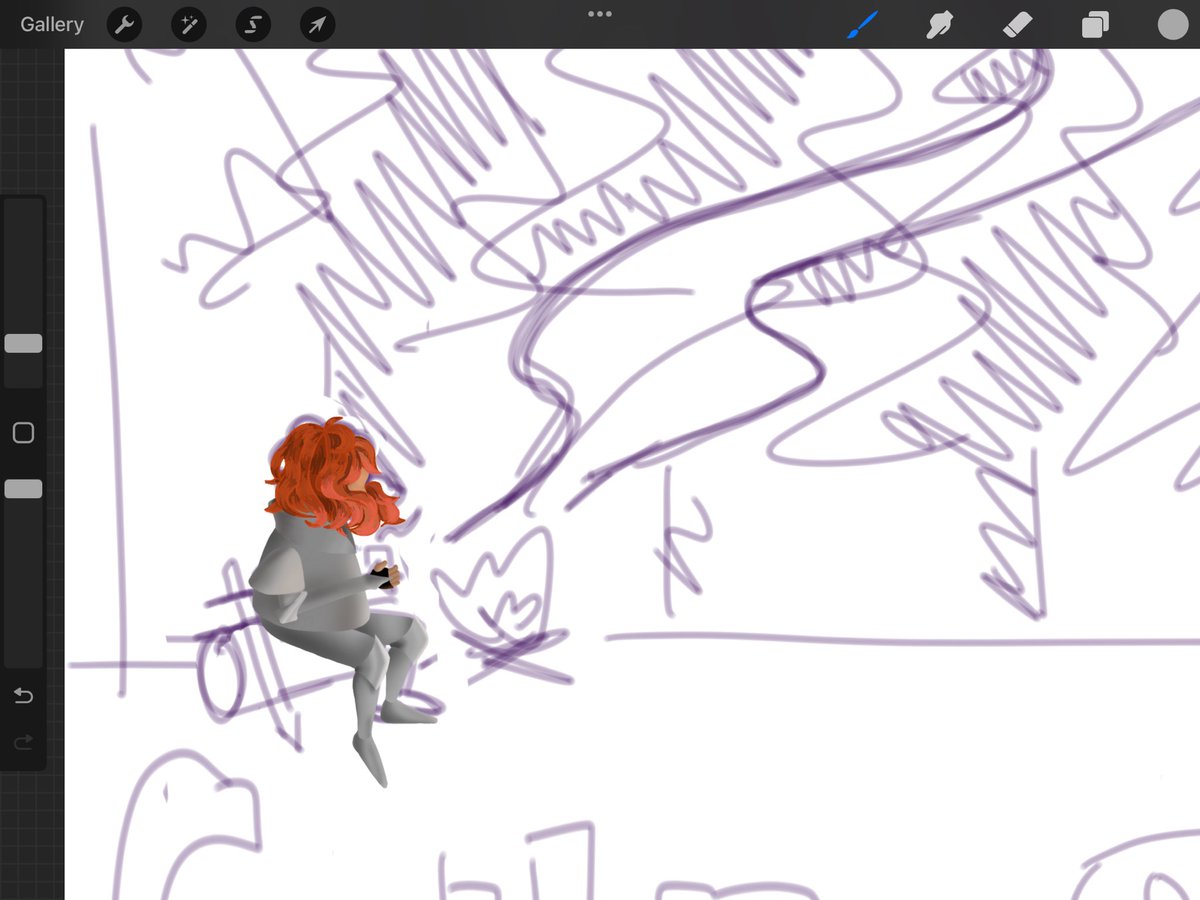 rebbyrebs's tweet photo. Day 15 - Ahhh I hate renderingg
I also like don’t remember what metal looks like and I’m honestly too lazy to care
#rkgk https://t.co/JLY0YNtz34