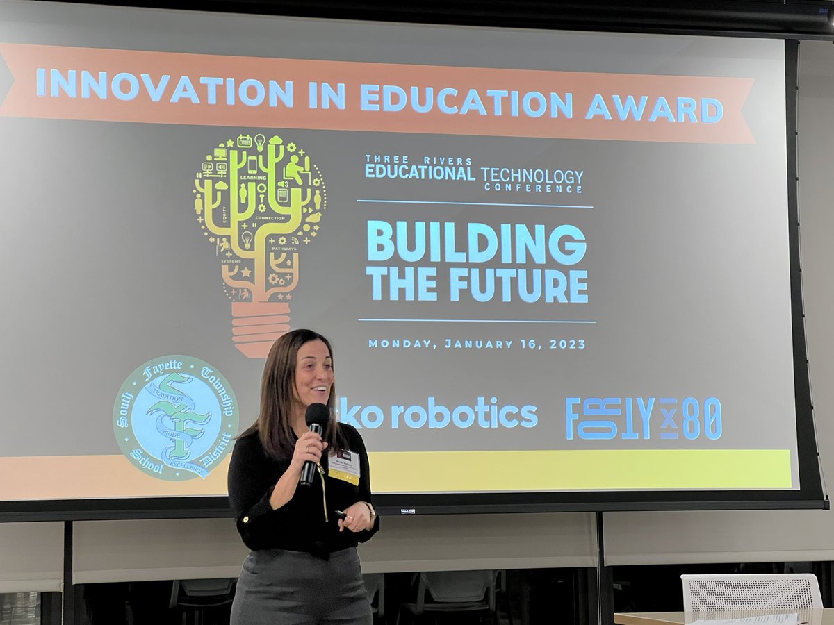 davidmiyashiro's tweet image. Learning with #TRETC2023 @geckorobotics and Building the Future with EduInnovators in Western Pennsylvania @mariepelloni @CajonValleyUSD