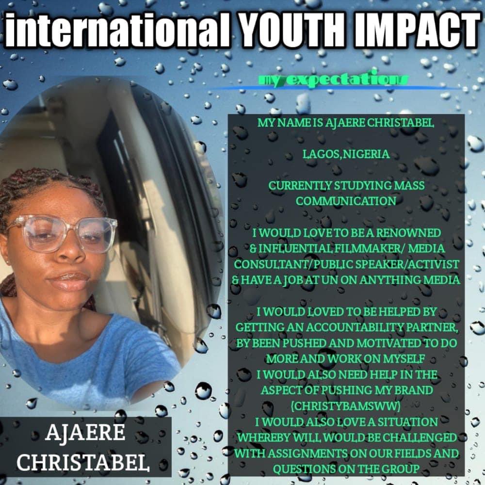 iyi_youths's tweet photo. #youthsexpectations
#youths
#youthsimpact
#youthsfordevelopment
#youthsforchange
#youthsforjointaction
#youthsforsdgs https://t.co/UyYUctKGfP