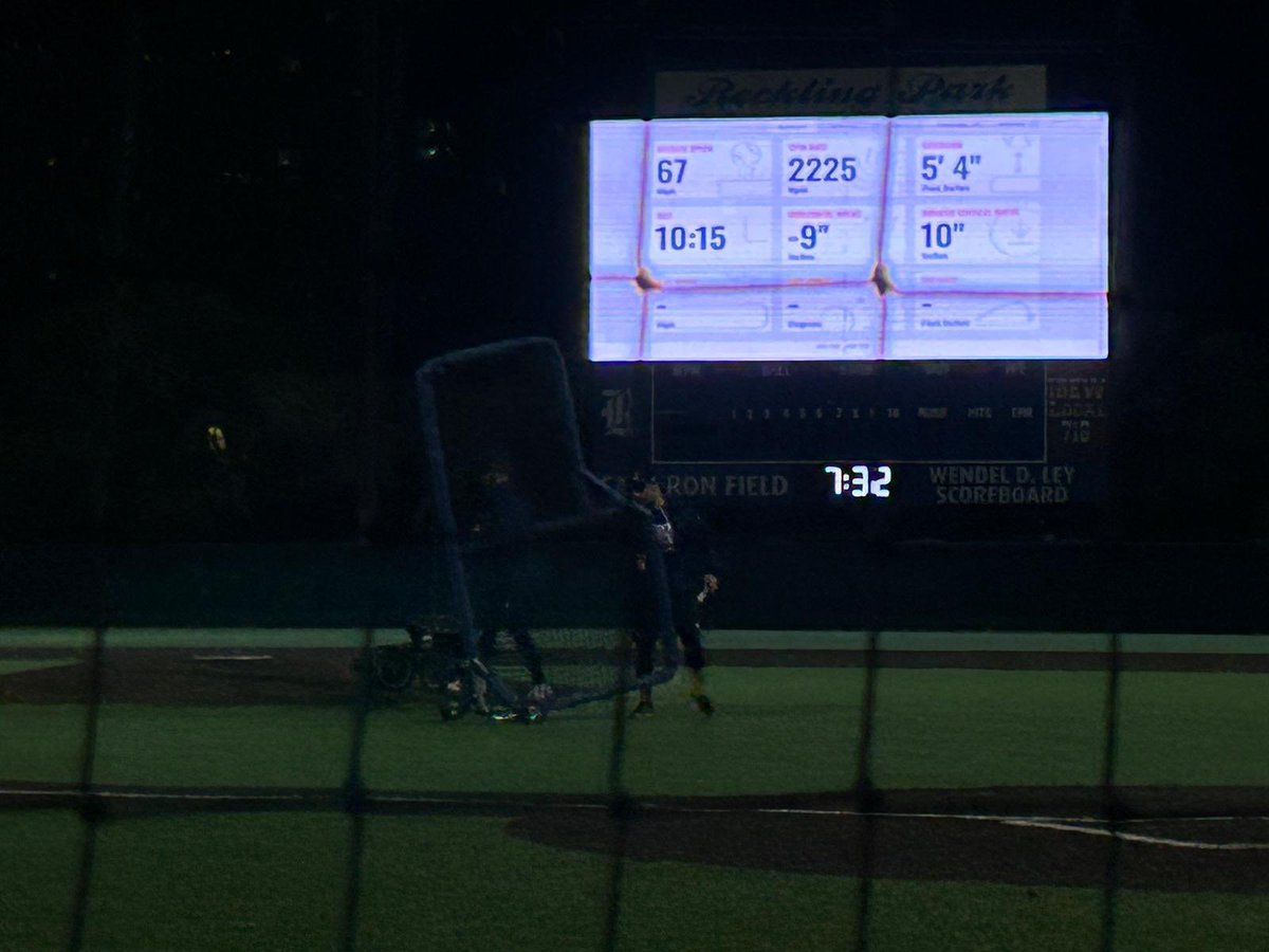 Christo86065570's tweet photo. felt good at last nights @RiceBaseball prospect camp. first time on the mound bouncing back after injury fastball was topping out at 79, slider at 69 w a spin rate averaging around 2290.

@JordanHSBaseba1 @5StarHTX @richiealamo_ @kdogg_3 @RobertC76435602 
#workwins https://t.co/i1fW93BLtn