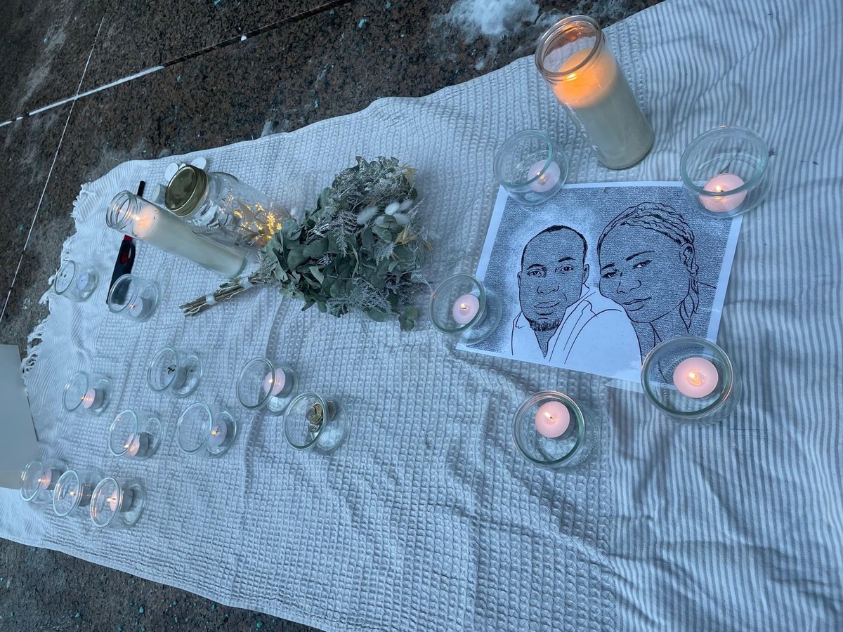 Commémoration aujourd’hui pour Fritznel Richard. Les frontières tuent. Rest in power.