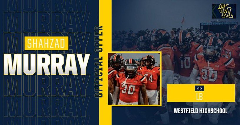 MurrayShahzad's tweet photo. #AGTG Blessed to receive my first offer from The University of Saint Mary https://t.co/qYtfoHzQux