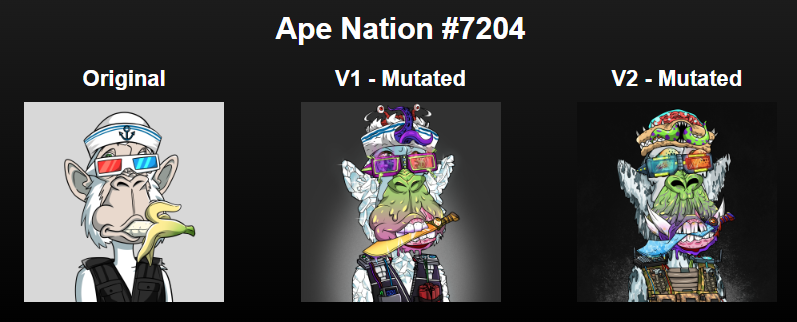 vikingstray's tweet image. just minted 6 v1 OGs for half the price due to $nation rewards from Mutants labs used to offset the ada price
and now I minted v2s to complete another set of 3's. 
#LFG #mutationnation 
Will restake to Mutants Labs to get more $nation