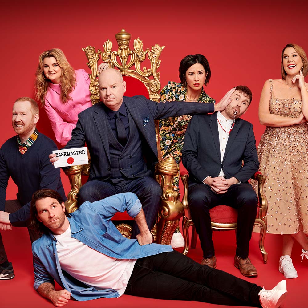 Your first look at @TaskMasterAU 👀 The BAFTA-winning show, Taskmaster, is getting an Aussie twist. Starring Taskmaster, @nonstoptom, and his trusty sidekick @_tomcashman, and @Ladyjmo, @LukeWMcGregor, @jimmyrees, @ninaoyama and @danwalkercomedy. 👀 paramountanz.com.au/news-and-insig…