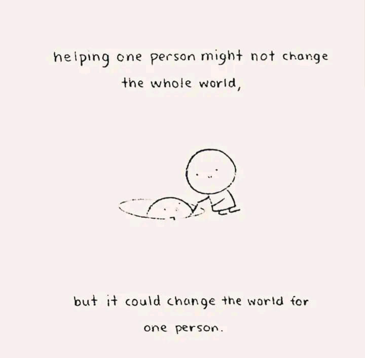 Be good to the people