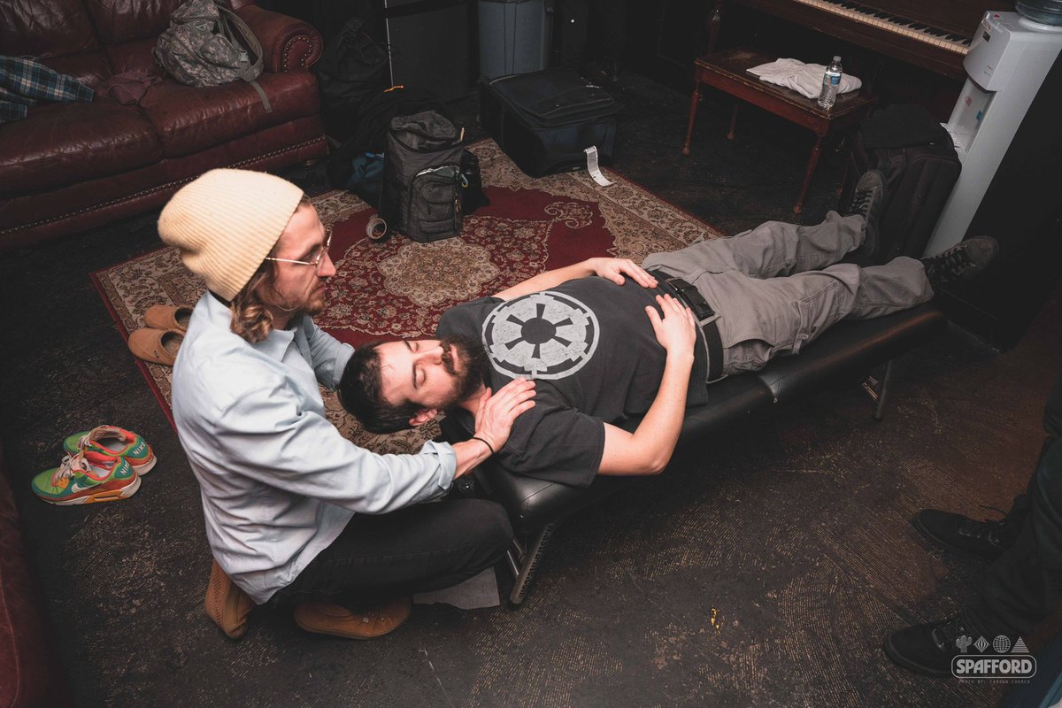 drcharliekautz's tweet photo. Welcome to the band, Cory. ๐
#spafford #musiciansphysician #rockdoc #chiropractic #activerelease #nashvillechiropractor #feelgood #movebetter #performyourbest https://t.co/LxitrZRTOv