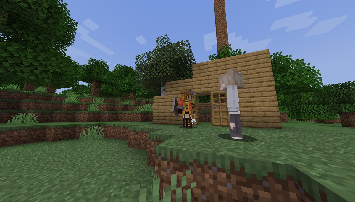 UncannySMP's tweet photo. New friends(?) https://t.co/0d8DMeDIyw