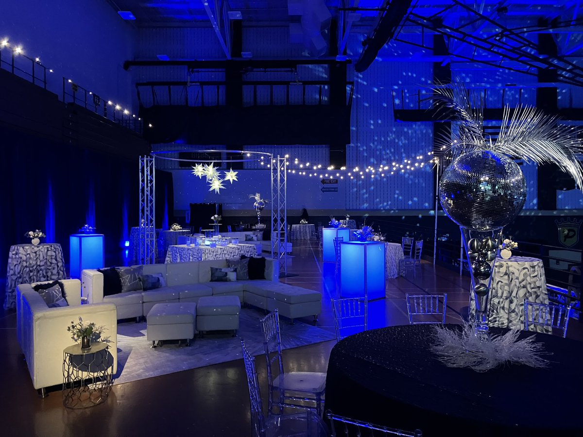 SeanGaliher's tweet photo. @PennPride365 Snowball 2023 just about to start! @jester1027 Everything looks beautiful!  Thank you to the Penn PTO for putting on this event for our students. https://t.co/u0na2SMnxa