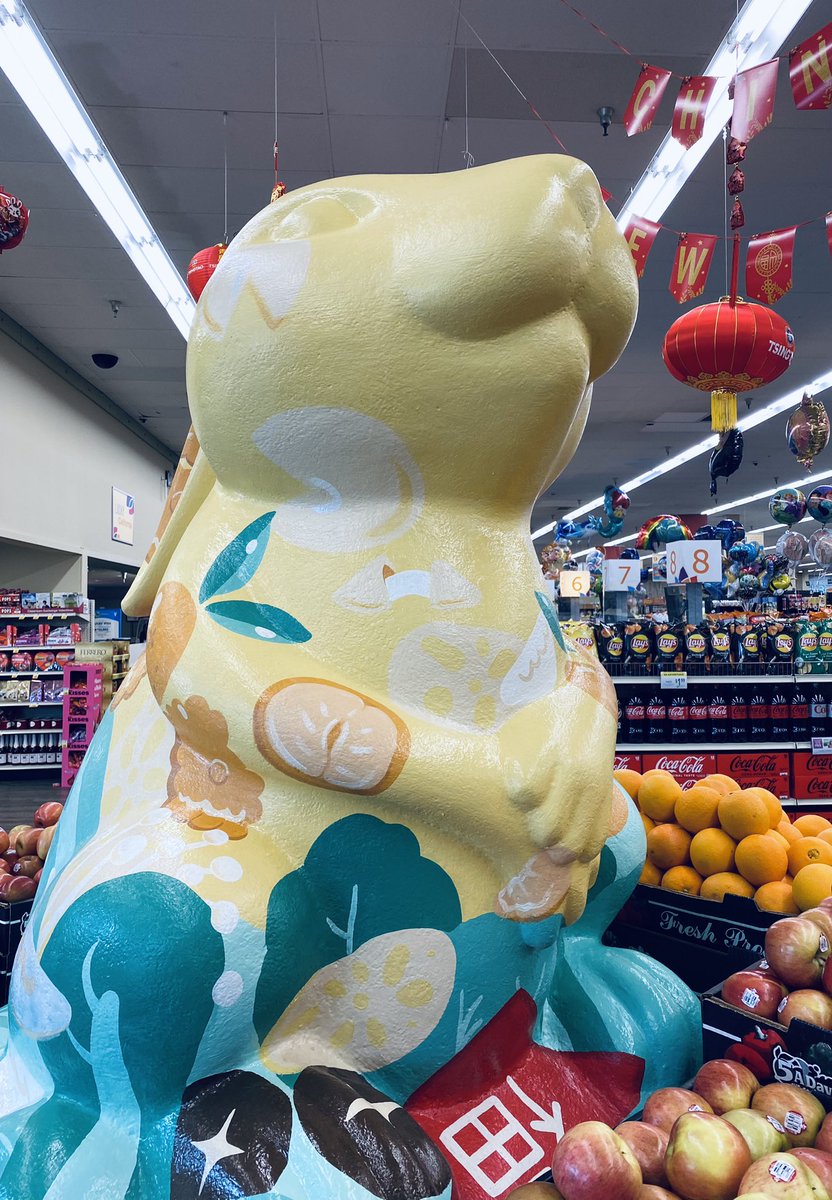 tsurune64's tweet photo. Maanmaansik rabbit @luckysupermrkt @chineseparade #rabbitonparade #ChineseNewYear 2023 https://t.co/7ueic3JOz3