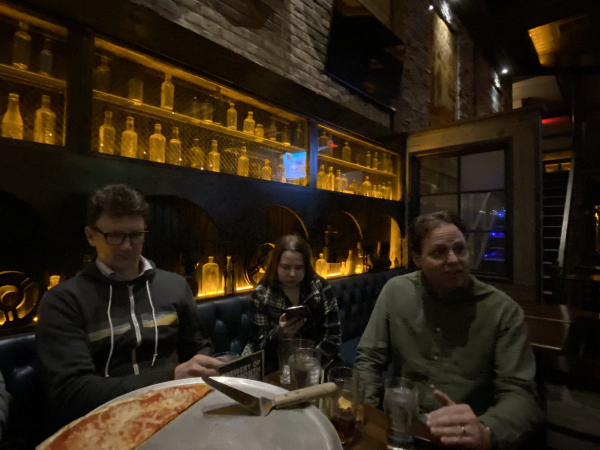 TheBennyC's tweet photo. The #FSWrapParty last night was the family reunion we all hoped it would be and more. Big thanks to @filmspotting @LarsenOnFilm @samvanhallgren and my whole movie nerd family. Let’s do it again soon and let’s go bones https://t.co/aEqqyL7xsF