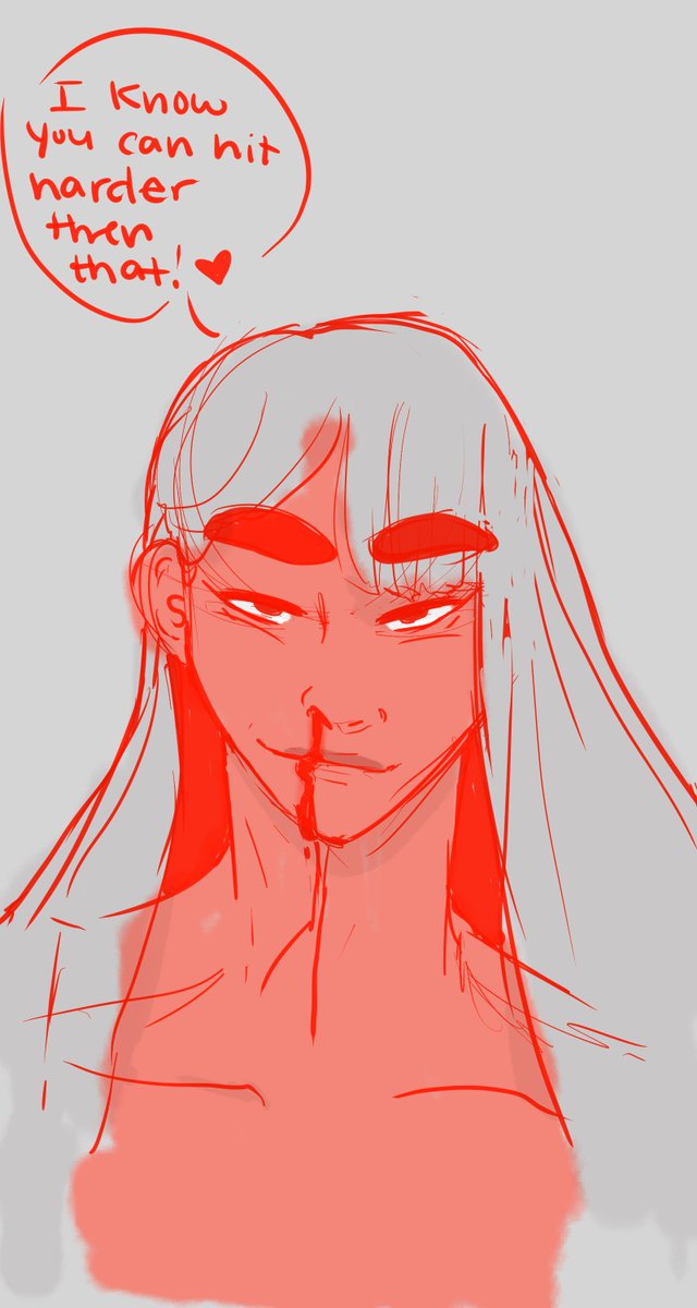 itsgyxks's tweet photo. cw//blood
#throughthethorns #gyxks One werid thing about Sya, is that sparring is a game to her, even if her opponent is strong then her. https://t.co/BEYZqrsDIW