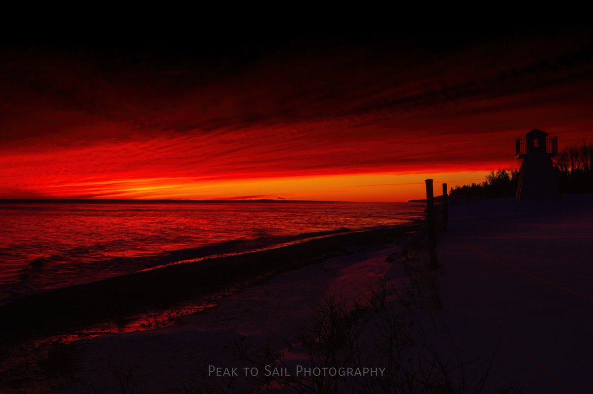 Mike MacLellan on Twitter "Epic sunset tonight! Fair Haven Bible Camp