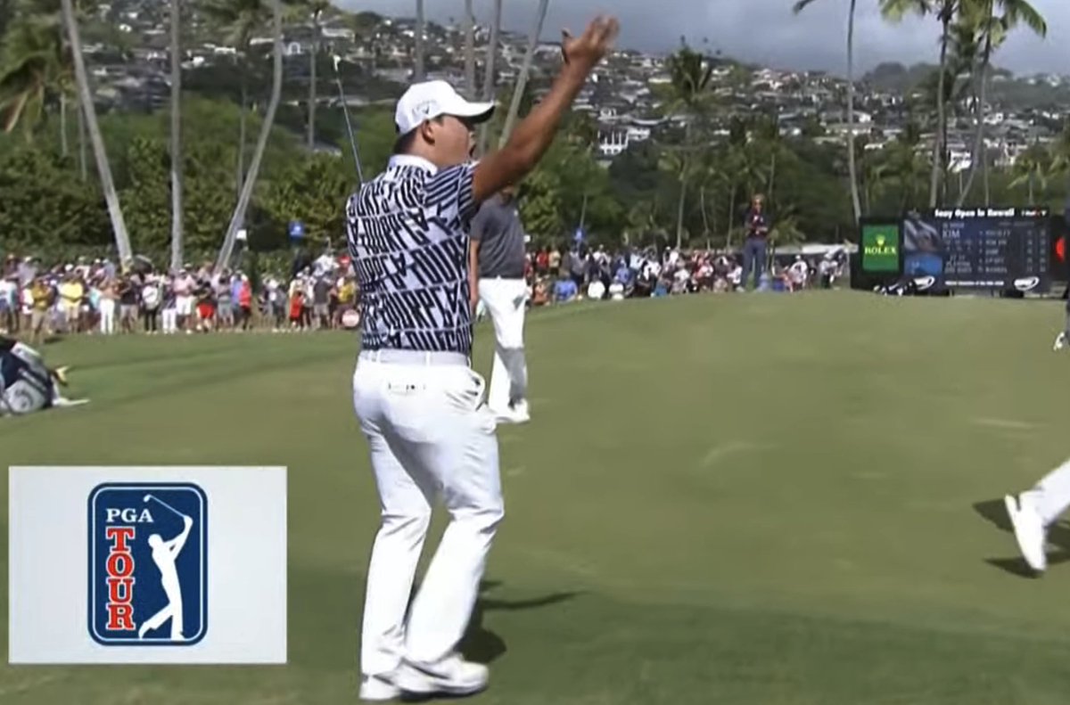 KylePorterNS's tweet photo. Me after I make a 9-footer for double. https://t.co/lQV206rs6G