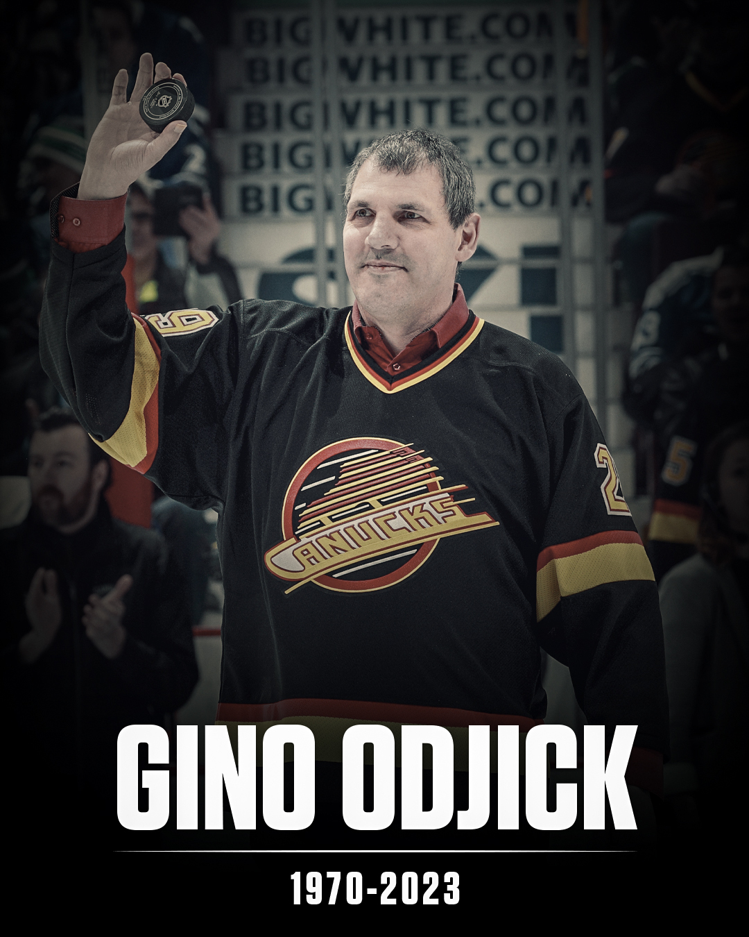 Former NHL Forward Gino Odjick Dies At Age 52 News, Scores,