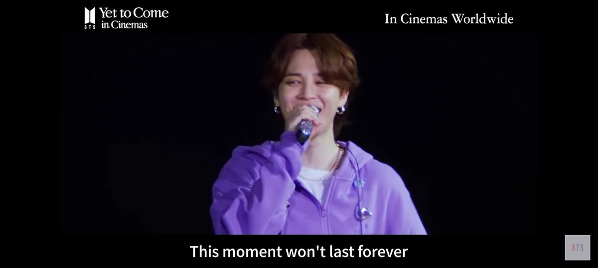 wangteaco's tweet photo. "this moment won't last forever but we always have another tomorrow" ㅡ namjoon 🥺 https://t.co/QCoxwdhif5