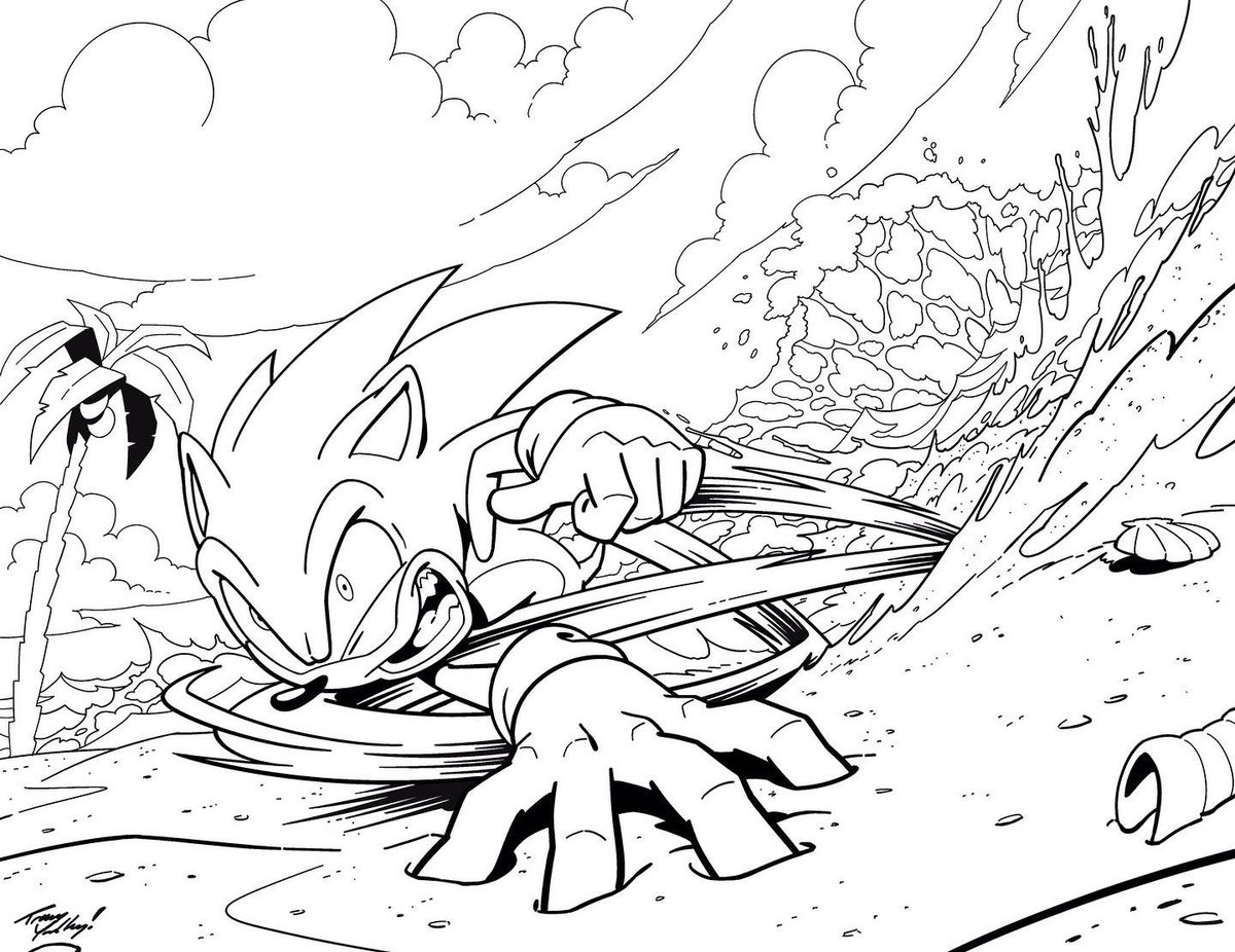 strokke_'s tweet photo. Here’s a #ColoristJam I did by one of my favorite Sonic artists!
I didn’t do the lines, but I did color it! 😬 https://t.co/VRswkpjCcB
