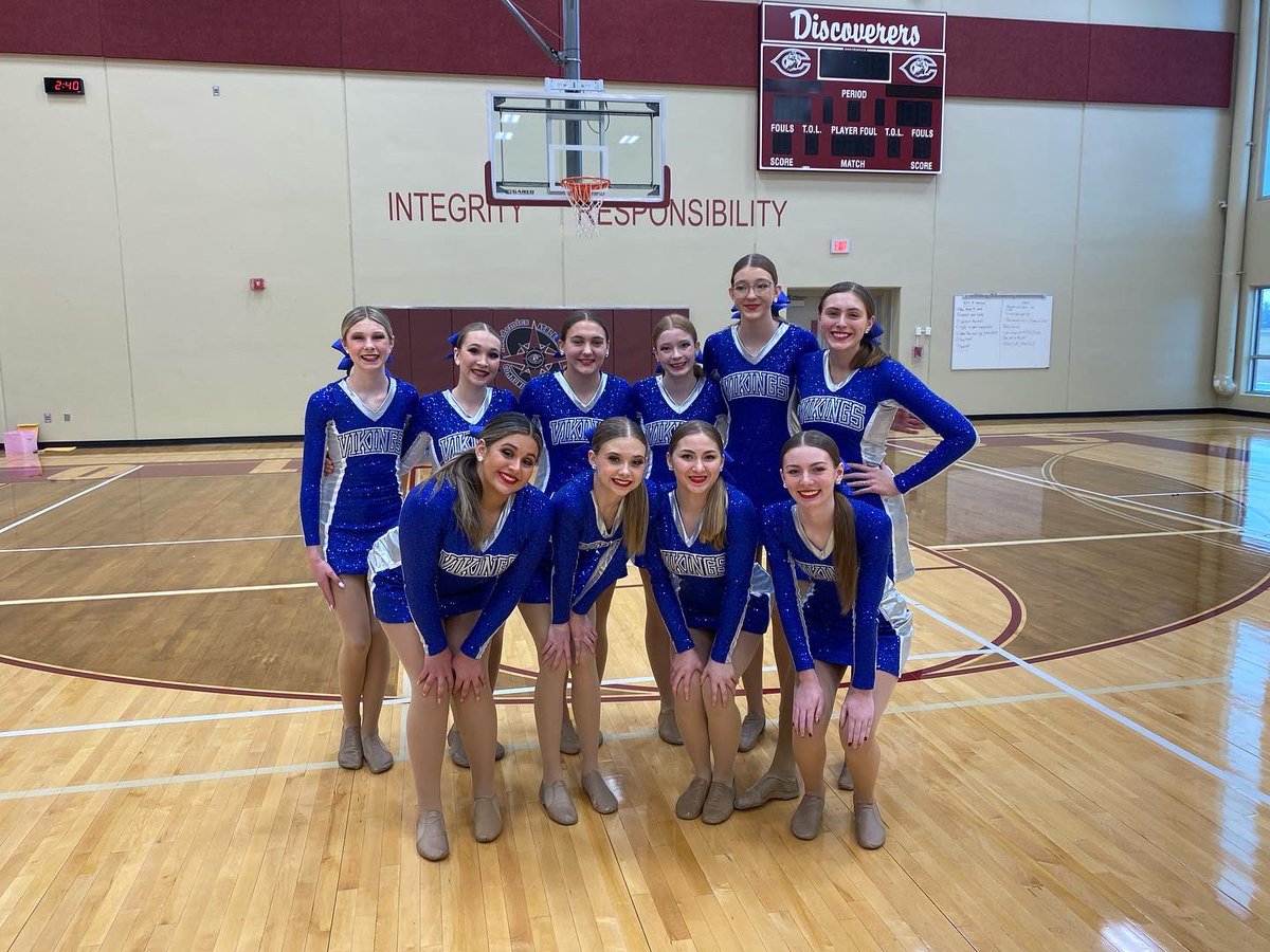 The Dance Team killed it today at Jam the Gym! Way to go girls!!💙