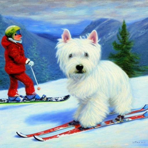 WestiDogWatcher's tweet photo. FUN SKIING ! https://t.co/RpCIkcRHn8
