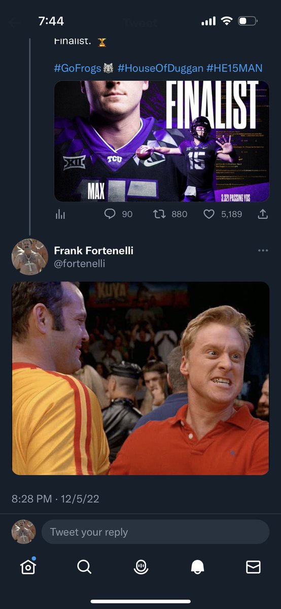 Frank Fortenelli tweet media