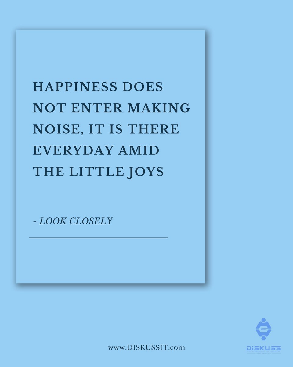 RokitDiskuss's tweet photo. Look closely🙌🏻

#sundayvibes #sundaymotivation #happiness #happinessisachoice #littlethingsinlife #mentalhealth #mentalhealthawareness #mentalhealthmatters #Diskuss #ROKiTDiskuss https://t.co/yq1X2svW7X