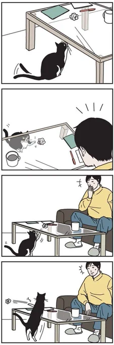 意外と物事を理解するのが早い【男の猫道】ねこのきもちWEB MAGAZINE限定話 vol.169|ねこのきもちWEB MAGAZINE https://t.co/yhVdFjwelg 