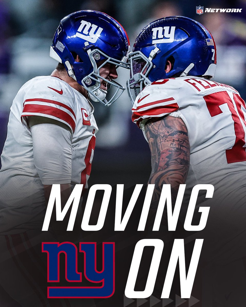 G-Men ➡️ Divisional Round! #NFLPlayoffs