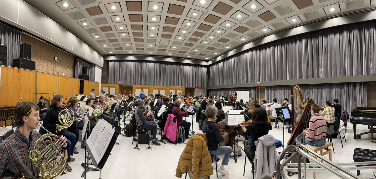 It’s truly amazing to play in the Life Sciences Orchestra - which I’ve done for more than 20 years - but when we get to play Mahler’s Symphony No. 1 with nearly 100 musicians it’s even better! Come hear us Friday at 7:30 at Hill Auditorium!