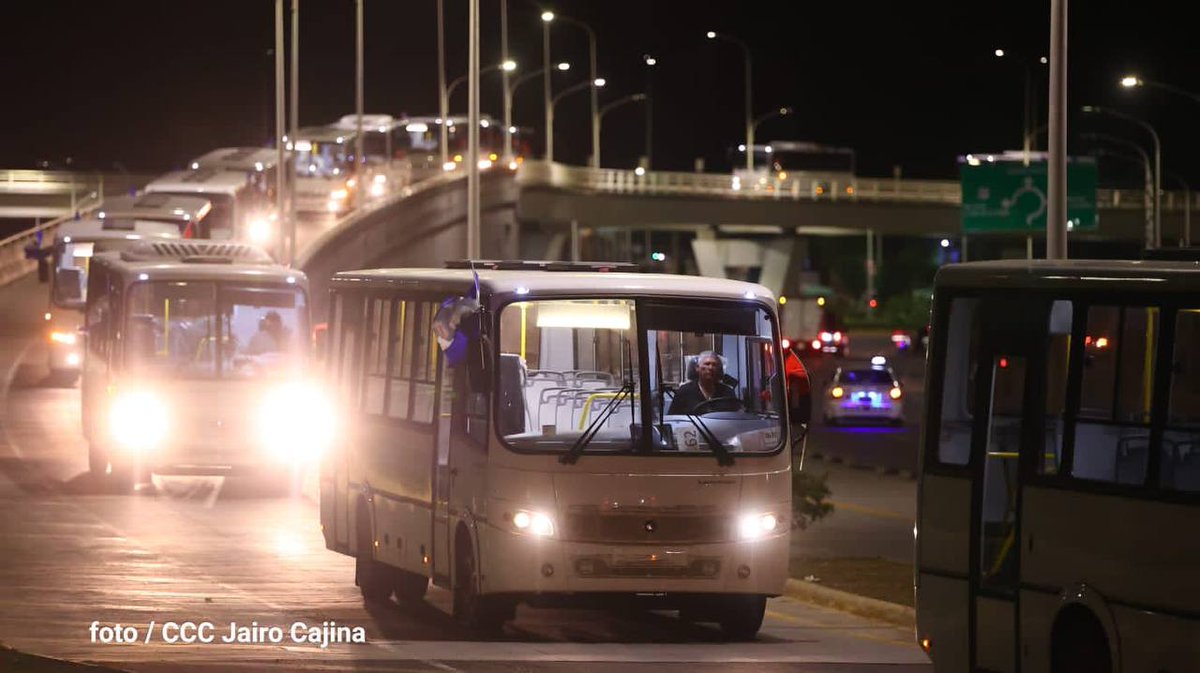 db_nicaragua's tweet photo. 1/3 #Nicaragua | Ya están en Managua, los 150 buses que llegaron de la Federación de Rusia, a fortalecer el transporte público https://t.co/dphiJU8CRw
