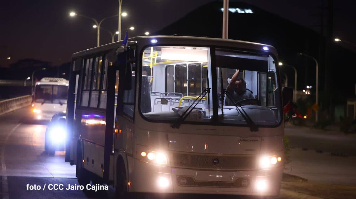 db_nicaragua's tweet photo. 2/3 #Nicaragua | Ya están en Managua, los 150 buses que llegaron de la Federación de Rusia, a fortalecer el transporte público https://t.co/8zMIigiaXR