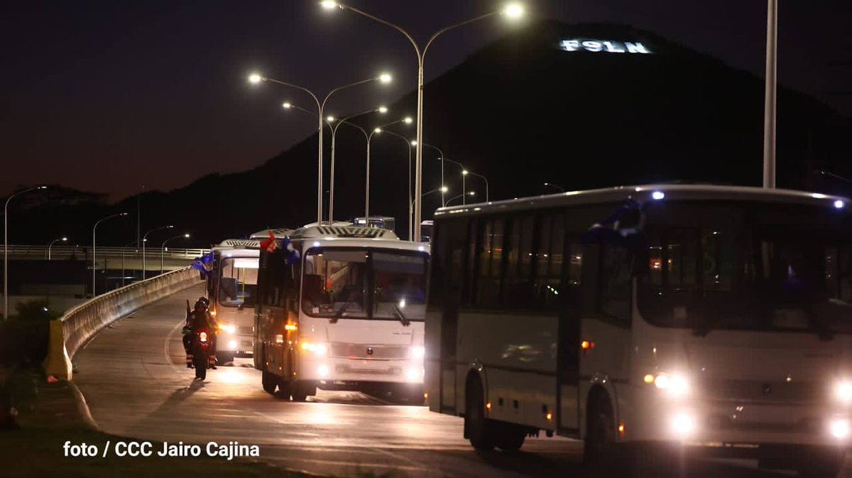 db_nicaragua's tweet photo. 3/3 #Nicaragua | Ya están en Managua, los 150 buses que llegaron de la Federación de Rusia, a fortalecer el transporte público https://t.co/kmF4Dbg6gD