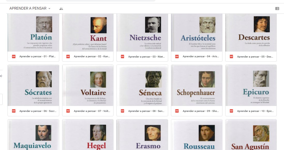 KeepOliver's tweet image. LIBROS DE FILOSOFIA POLITICA Y OTROS/ Les comparto toda esta coleccion digital de libros de filosofia politica  y otros. Muy enriquecedor para alimentar nuestro conocimiento de forma eficiente. Aqui les dejo el link: drive.google.com/drive/u/0/fold… . 
Compartir y Retwittear.