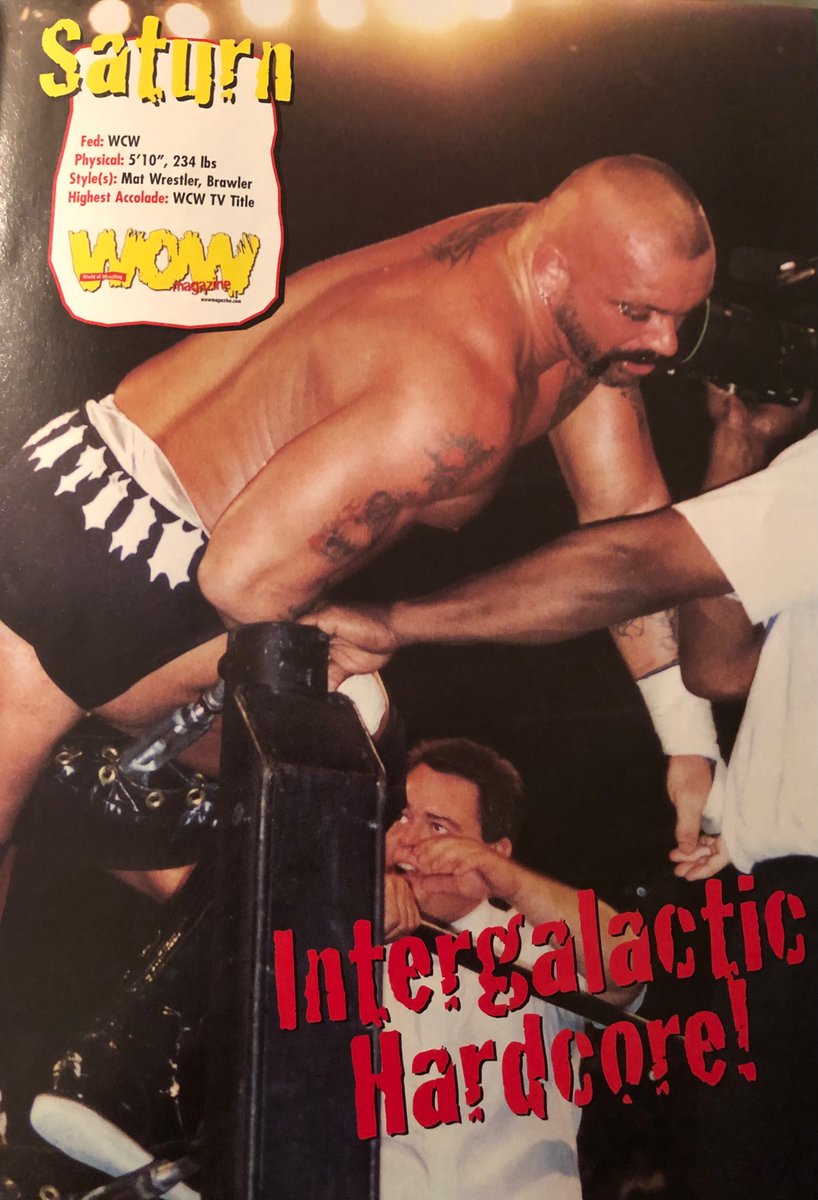 WOW__Magazine's tweet image. Perry Saturn from WOW magazine issue 3 #perrysaturn #wowmagazine #attitudeera #wcw #wwe #wwf #radicalz